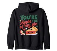 Inscription « You're The Apple Of My Pie » Sweat à Capuche