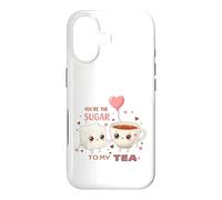 Inscription You're The Sugar to My Tea Cute Love Coque pour iPhone 17