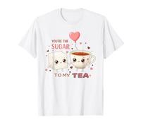 Inscription You're The Sugar to My Tea Cute Love T-Shirt