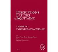 Inscriptions latines d'aquitaine landes et pyrénées atlantiques