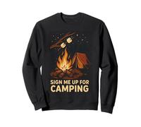 Inscrivez-Moi pour Une scène de feu de Camp en Camping Sweatshirt
