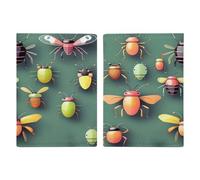 Insect Atlas Étui de passeport ultra fin en cuir PU pour documents de voyage Compact Premium International US Passport Housse de protection pour homme et femme