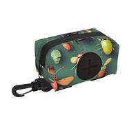 Insect Atlas Sac de rangement pour déchets de voyage pour animal domestique Rangement pratique Convient pour la laisse, avec fermeture éclair, facile à transporter lors de vos déplacements.