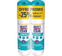 Insect Ecran Anti-Moustiques Familles Spray 2x100ml Promo-25%