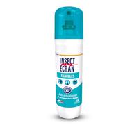 Insect Ecran Familles Spray Répulsif Peau Flacon 100ml