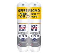 Insect Écran Zones Infestées Répulsif Anti-Moustiques Peau 100ml lot 2