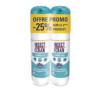 Insect Ecran Peau Répulsif Peau Moustiques Familles 2x100ml