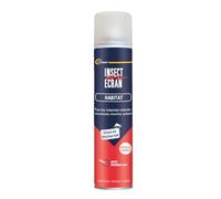 INSECT ECRAN - Spray Anti-Moustiques - Efficace sur les Moustiques, Mouches et Guêpes - Effet Foudroyant - Grand Format- Aérosol - 250ml