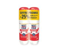 INSECT ECRAN - Anti-moustiques Tropiques Spray répulsif peau protection contre les piqûres de moustiques Paludisme 75 ml Lot 2 -25% Liquide 150