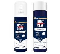 Insect Écran Vêtements - Lot Spray + Concentré Trempage - Traitement Textile - Cooper