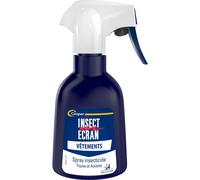 INSECT ECRAN - Spray vêtements insecticide - protection contre les morsures de tiques & piqûres d'aoûtats - dès 24 mois - 200 ml