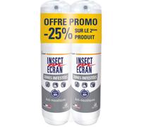 Insect Écran Zones Infestées Répulsif Anti-Moustiques Peau 100ml lot 2