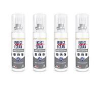 Insect Ecran Zones Infestées - Lot de 4 Sprays Anti-Moustiques - Protection Jusqu'à 16h - Zones Tropicales et Tempérées - Répulsif Insectes