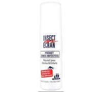 Insect Ecran Zones Infestées Répulsif Peau Adultes & Enfants Pocket 50 ml