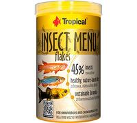 Insect Menu Flakes 1000ml / 200g - Aliment pour Poisson en Flocons à Base de 3 Insectes