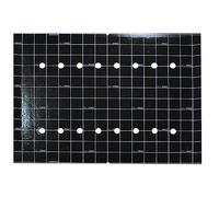 INSECT-O-CUTOR Lot de 6 Tue-Mouches universels pour Tableau de Colle - Petits pièges adhésifs de Rechange pour Tue-Mouches électriques - Utilisation discrète en intérieur - Noir