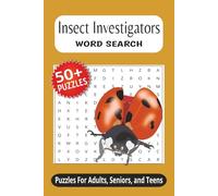 Insect Word Search Puzzle Book: Word Searches with Easy to Read Print about Insects, Creepy Crawlies, Nature Fun and More|6x9 inches, 110 Pages|50+ Puzzles…Gift for Vacation, Holidays and Free Times.