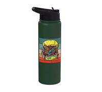 Insectburger Manger des insectes Je mange des insectes Stainless Steel Insulated Water Bottle