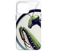 Insecte à Encre Aquarelle énigmatique et Lune Coque pour iPhone 16 Pro Max