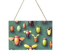 Insecte Atlas Panneau Rectangulaire 20,3 x 30,5 cm Décoration murale élégante et moderne pour améliorer votre espace