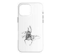 Insecte biomécanique | Cyberpunk Abstrait Coque pour iPhone 16 Pro Max