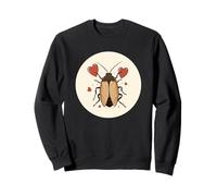 Insecte cafard cool avec cœur pour garçons et filles Sweatshirt