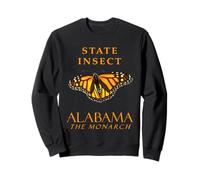 Insecte du territoire de l'Alabama le monarque Sweatshirt