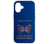 Insecte du Territoire du Colorado : le papillon Hairstreak Coque pour iPhone 16