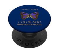 Insecte du Territoire du Colorado : le papillon Hairstreak PopSockets PopGrip Adhésif