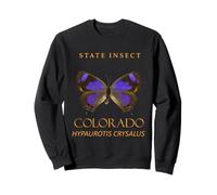 Insecte du Territoire du Colorado : le papillon Hairstreak Sweatshirt