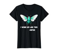 Insecte I Woke Up Like This Franz Kafka Cigada Beetle Bugs T-Shirt Graphique avec Valeur