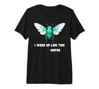 Insecte I Woke Up Like This Franz Kafka Cigada Beetle Bugs T-Shirt Haut de Gamme