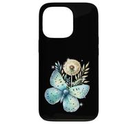 Insecte nature papillon papillon pissenlit Coque pour iPhone 13 Pro