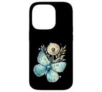 Insecte nature papillon papillon pissenlit Coque pour iPhone 14 Pro