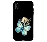 Insecte nature papillon papillon pissenlit Coque pour iPhone XS Max