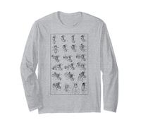 Insectes Bugs Vintage Entomologie Cigales Cycle de Vie Cigales Manche Longue