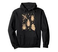 Insectes Etoiles Papillon Libellule Forêt Nature Sweat à Capuche