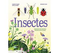 Florence Thinard – Insectes – Minuscules mais essentiels, découvre leur vie cachée – Cartonné