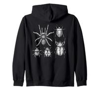 Insectes monochromes Vintage - Bug Lover Entomologist Graphic Sweat à Capuche