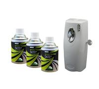 Insecticide Au Pyrèthre Végetal, Aérosols 3x250ml avec le Diffuseur, Anti Mouches, Moucherons, Moustiques, Mites, Punaises de Lit