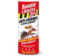 Barrière à insectes - Zero Insecticide, poudrage anti-fourmis et autres rampants - 250 g
