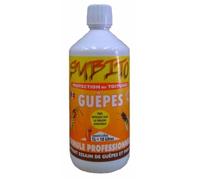 Répulsif concentré anti quêpes/frelons special toiture - 1l Subito sguepe1 blanc G