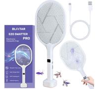 Insecticide électrique 2en1 Moustiquaire Piège à mouches LED Lumière Tapette à mouches Moustiques Désinsectiseur BLIXTAR