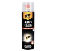 Insecticide Fury guêpes et frelons - Aérosol de 500 ml