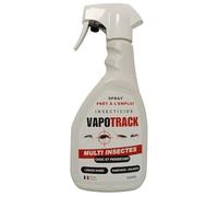 Insecticide Multi-Insectes, cafards, fourmis, puces, araignées, punaises, mouches, mites, moustiques. Effet Choc et Persistant, 500 mL, Longue Durée en complément du Fumitrack