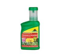 Neudorff Insecticide Spruzit EC Anti-Pucerons et Acariens - Insecticide jardin anti acarien et anti araignée, action sur œufs larves adultes, Concentré pour 250m², 250 ml