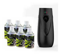 Insecticide pyrèthre végetal 6x250ml +Diffuseur Automatique (APRD07_ Noir)
