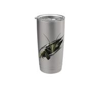 Insectoïde Alien Divulgation OVNI Mantis Insectoid Aliens Reveal Gobelet isotherme en acier inoxydable double paroi