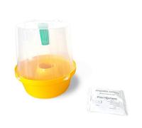 INSECTOSPHERE Kit Anti Mouche du brou de Noix Piège à phéromone Dacus completa - Détection et Protection Naturelle des noyers (Piège + Attractif)