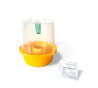 INSECTOSPHERE Kit Anti-Mouche & Ver de l’Olive - Détection & Traitement Naturel - Piège + Phéromones + Option Barrière Minérale (Détection : Piège + 1 phéromone)